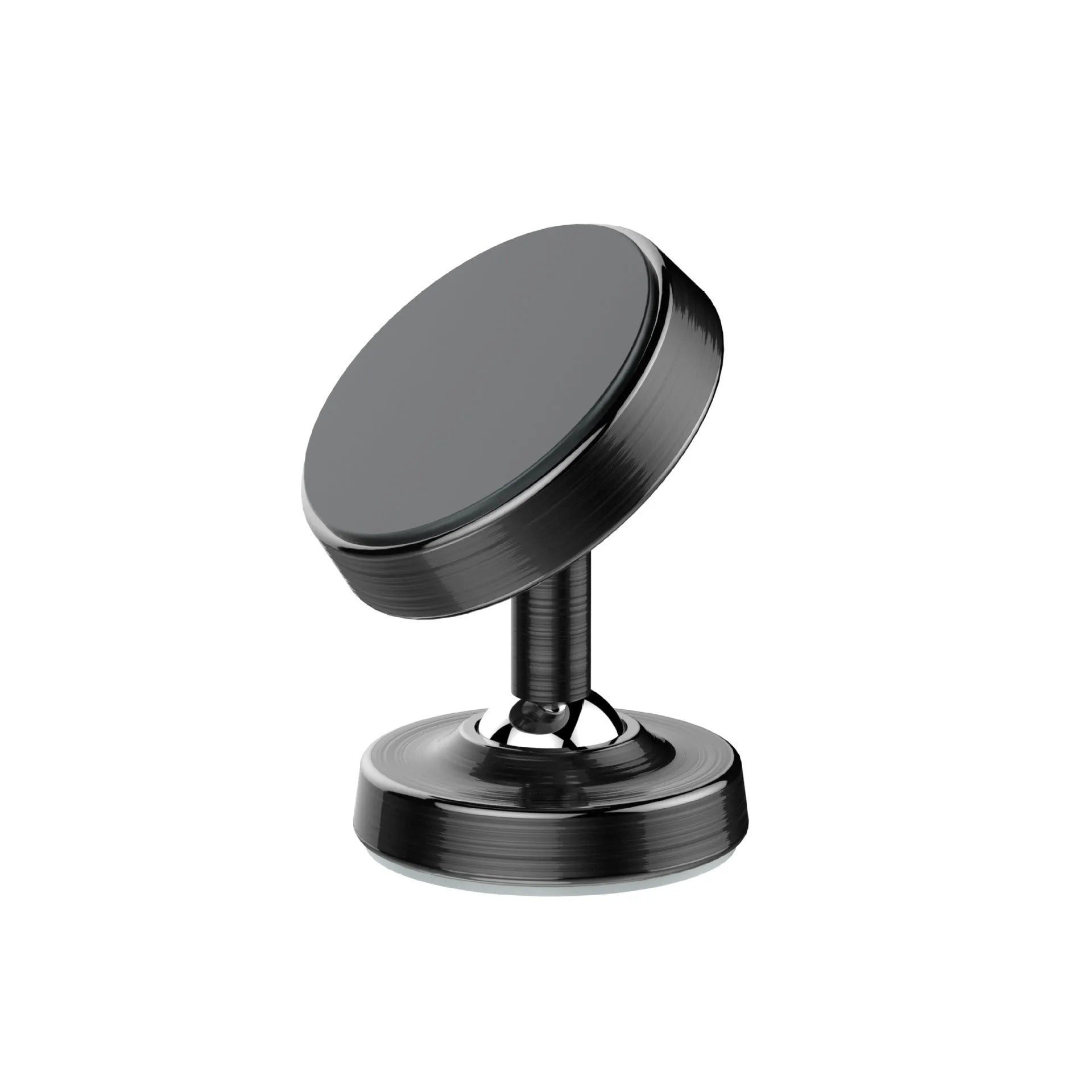 Black MG08 car magnetic phone holder for dashboard with magnetic suction design