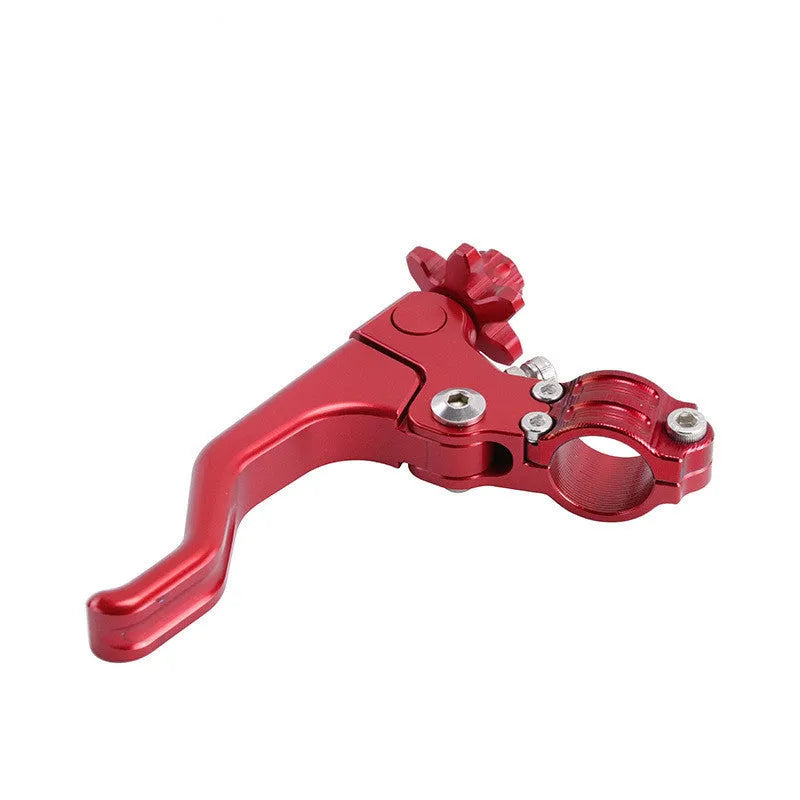 Aluminium alloy two-finger motorcycle clutch lever in eight colour options