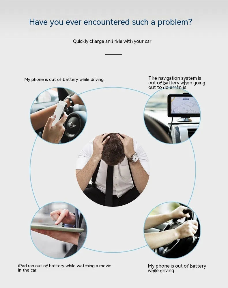 White QC30 single port USB car fast charger with QC2.0 technology for vehicle use