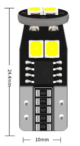 Small 10mm car number plate light with fibre glass board construction for vehicle registration plate illumination