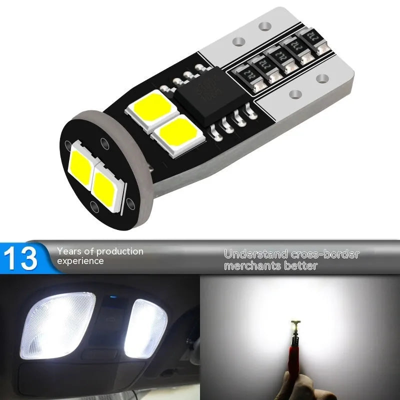 Small 10mm car number plate light with fibre glass board construction for vehicle registration plate illumination