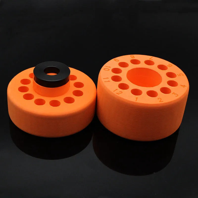 Orange and blue process cooling box for gradient freezing and freezer cell recovery