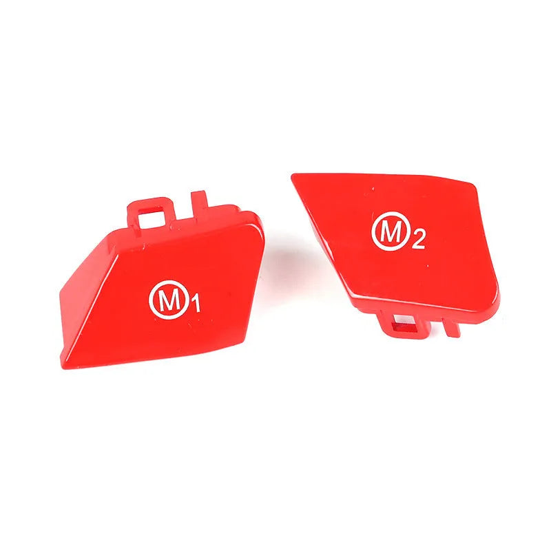 BMW steering wheel M1M2 mode buttons in red and blue options for F30 F34 vehicles