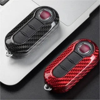 Xiang carbon fibre replacement car key shell for Audi Volkswagen BMW Mercedes models