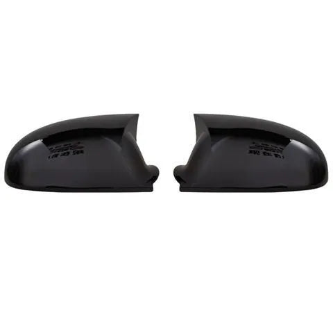 Pair of horn bright black plastic reflector shells for Volkswagen Old Sagitar with carbon fibre detail.
