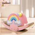 Pink rainbow cat scratch board made of density plate corrugated paper and rope ball for pet claw care