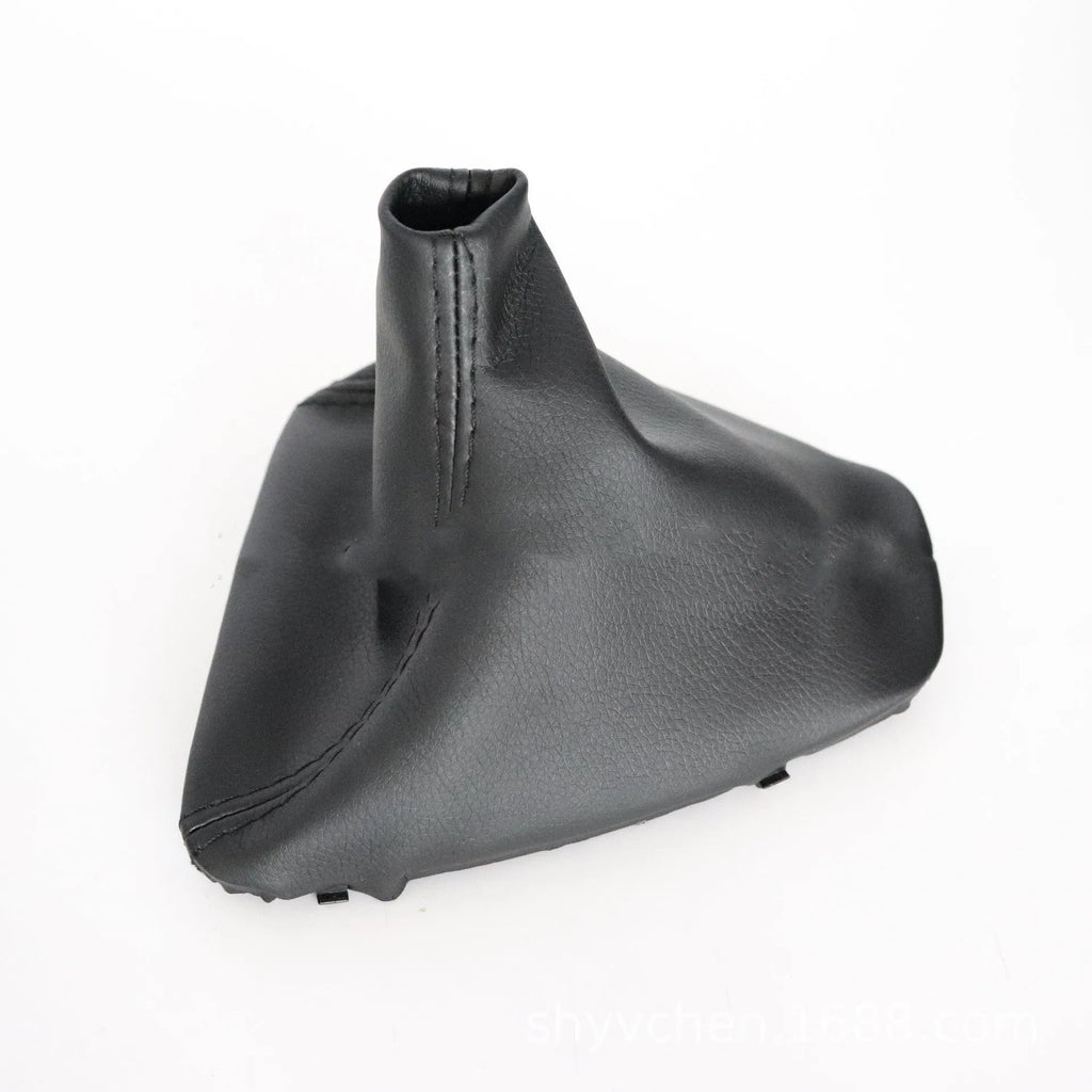 Black PU leather gear lever dust cover for BMW 3 Series E90 E91 E92 E93 models