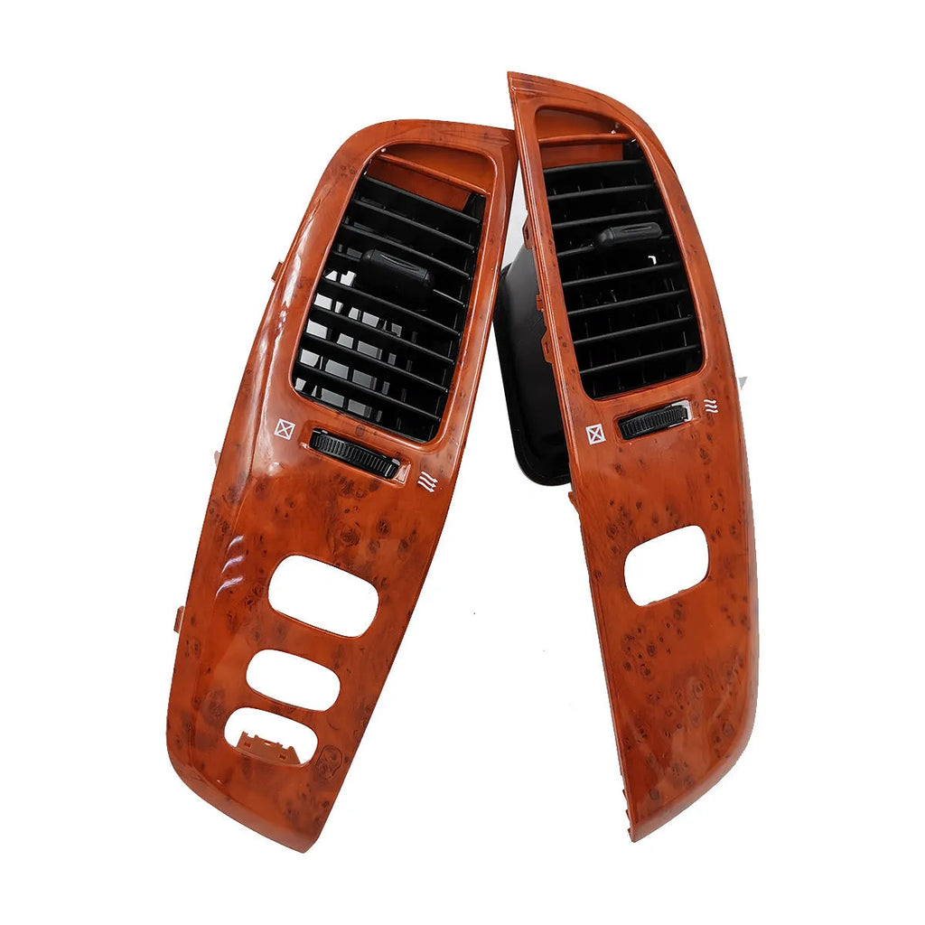 Peach wood coloured ABS plastic air outlet panel for decorative ventilation covers
