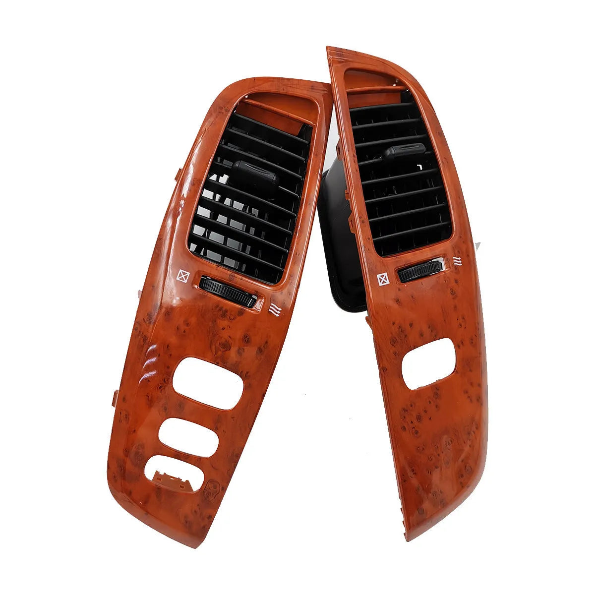 Peach wood coloured ABS plastic air outlet panel for decorative ventilation covers