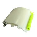 White luminous underwater writing wristboard for scuba divers with pencil and spare O-ring