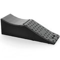 Black car seat pad cover measuring 55 by 44 by 33 centimetres.