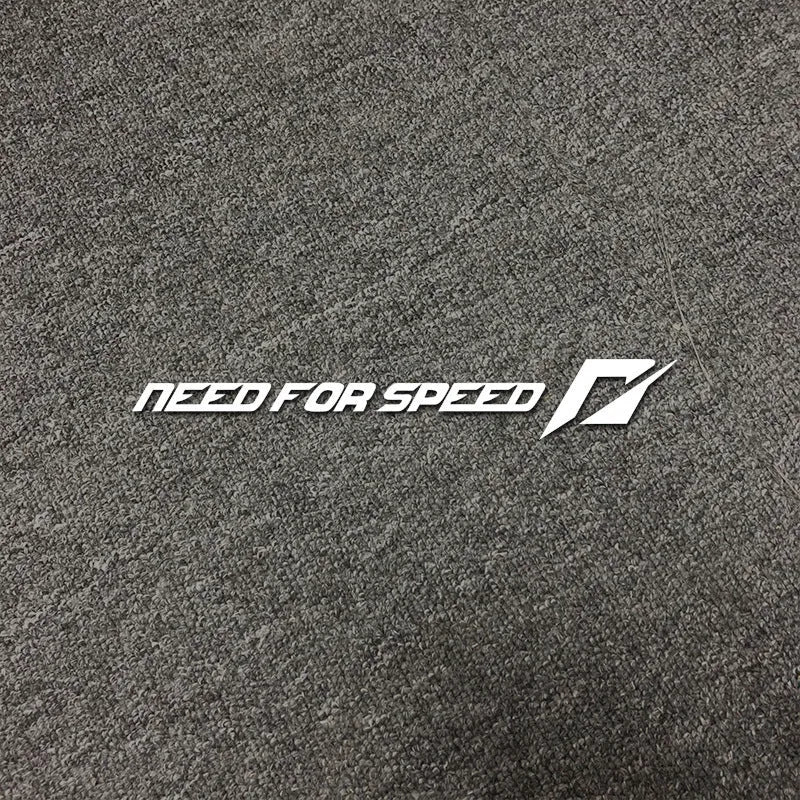 Need For Speed car sticker for vehicle windows in multiple colour and length options