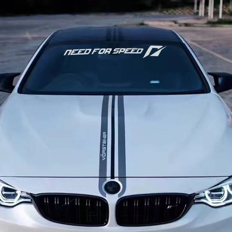 Need For Speed car sticker for vehicle windows in multiple colour and length options