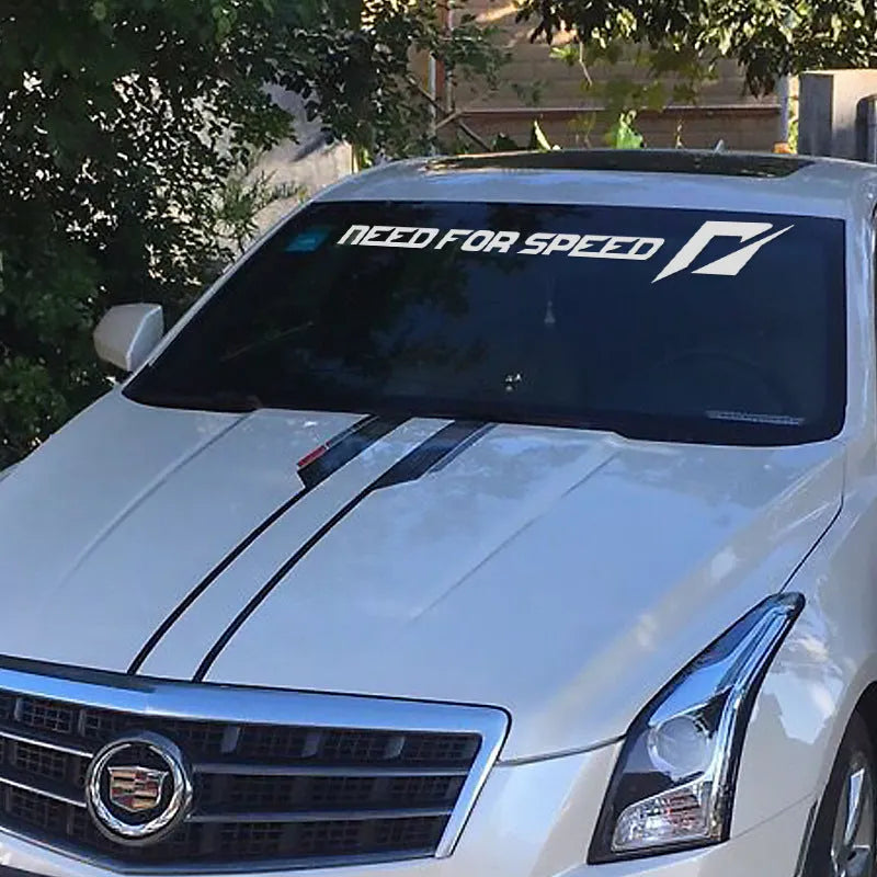 Need For Speed car sticker for vehicle windows in multiple colour and length options