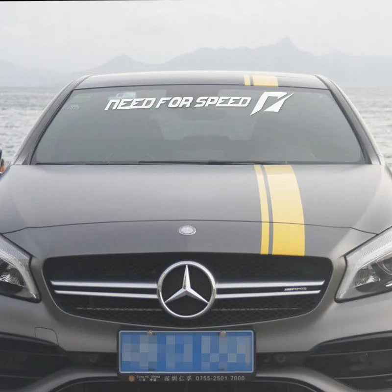 Need For Speed car sticker for vehicle windows in multiple colour and length options