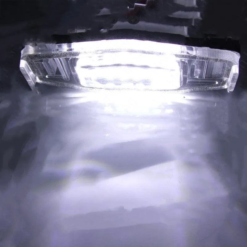 Cool white LED license plate light unit for Honda Civic with plastic housing
