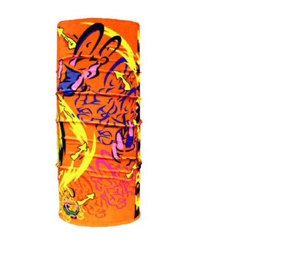 New outdoor variety magic bandana cycling mask neck cover sunscreen 49x24cm polyester, 39 patterns shown in a flat layout