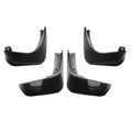 Black stainless steel car mudguard set of four for special car models, compatible with Apple Rimachi Junyi.