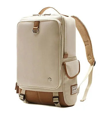 Men's Korean-style backpack in Oxford cloth with 30x46cm capacity and waterproof fabric