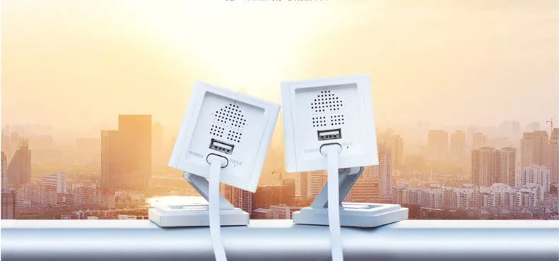 White small square indoor camera, 50 x 50 x 56mm, 1080P, 110° wide angle, night vision, 100g