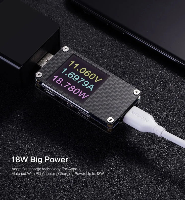 White nylon braided USB-C to Lightning charging cable, 1.8 metres long, shown coiled.