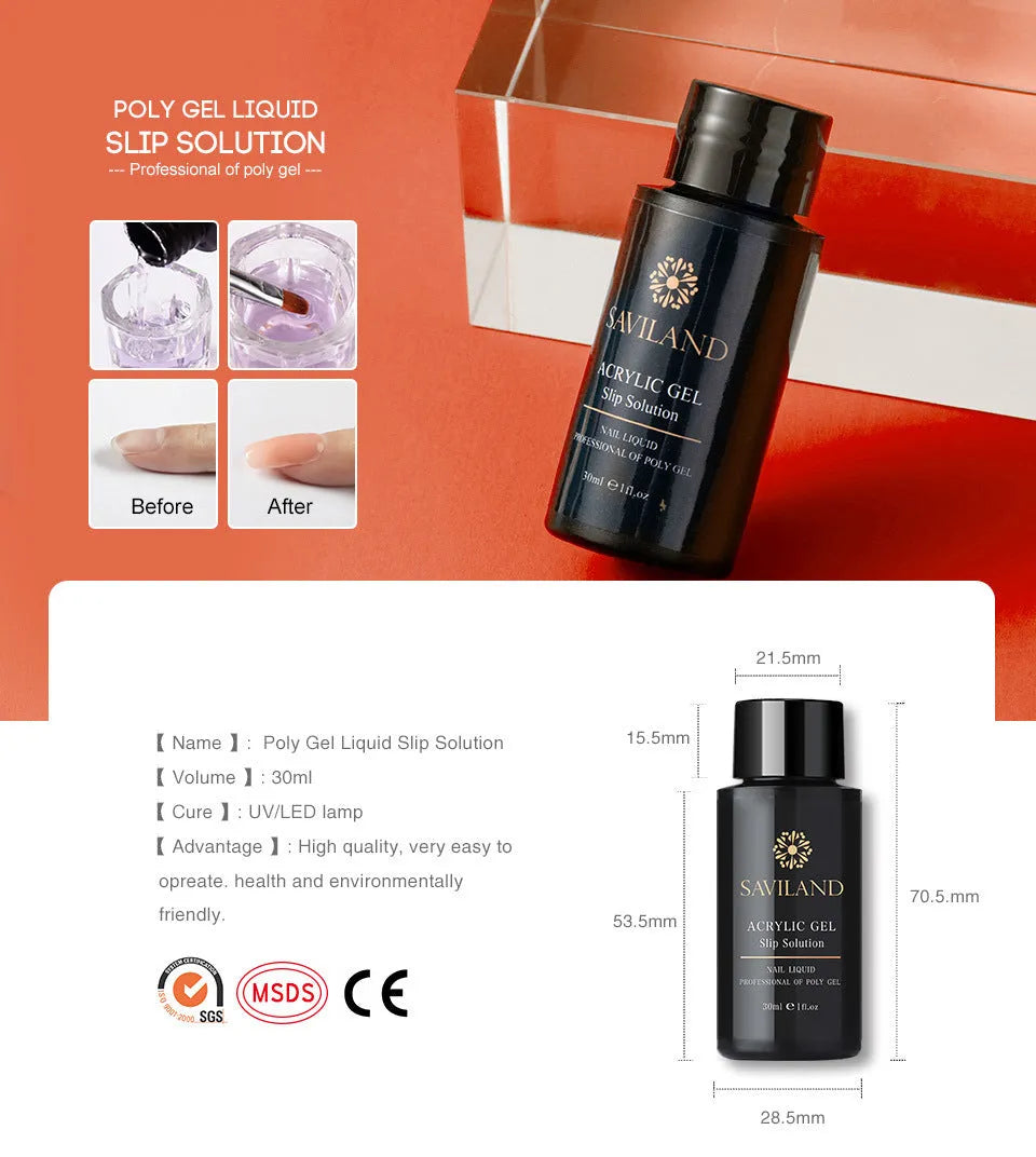 Big black cup-style gel water bottle for UV and LED nail lamp curing with easy removal