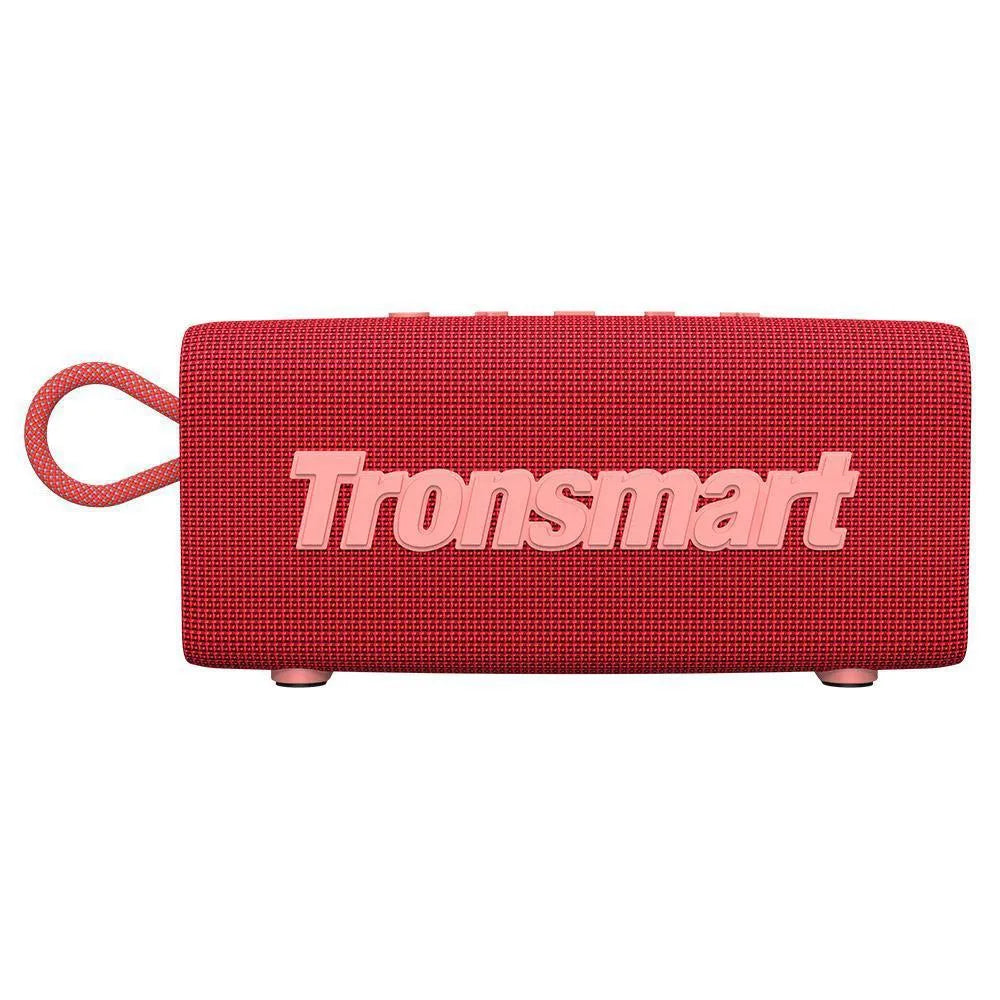Portable waterproof Bluetooth speaker in multiple colour options including black, blue, red and camouflage