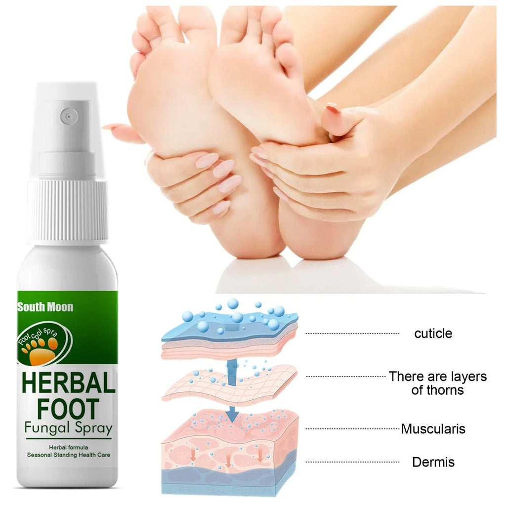 30ml foot nourishing hydrating spray bottle for dry feet treatment