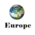 Glow in the dark 3D Earth planet wall sticker in various sizes on a wall