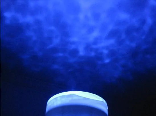 Blue ocean projection lamp LED unit for children's puzzle scenes.