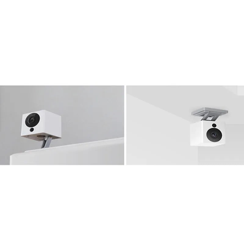 White small square indoor camera, 50 x 50 x 56mm, 1080P, 110° wide angle, night vision, 100g
