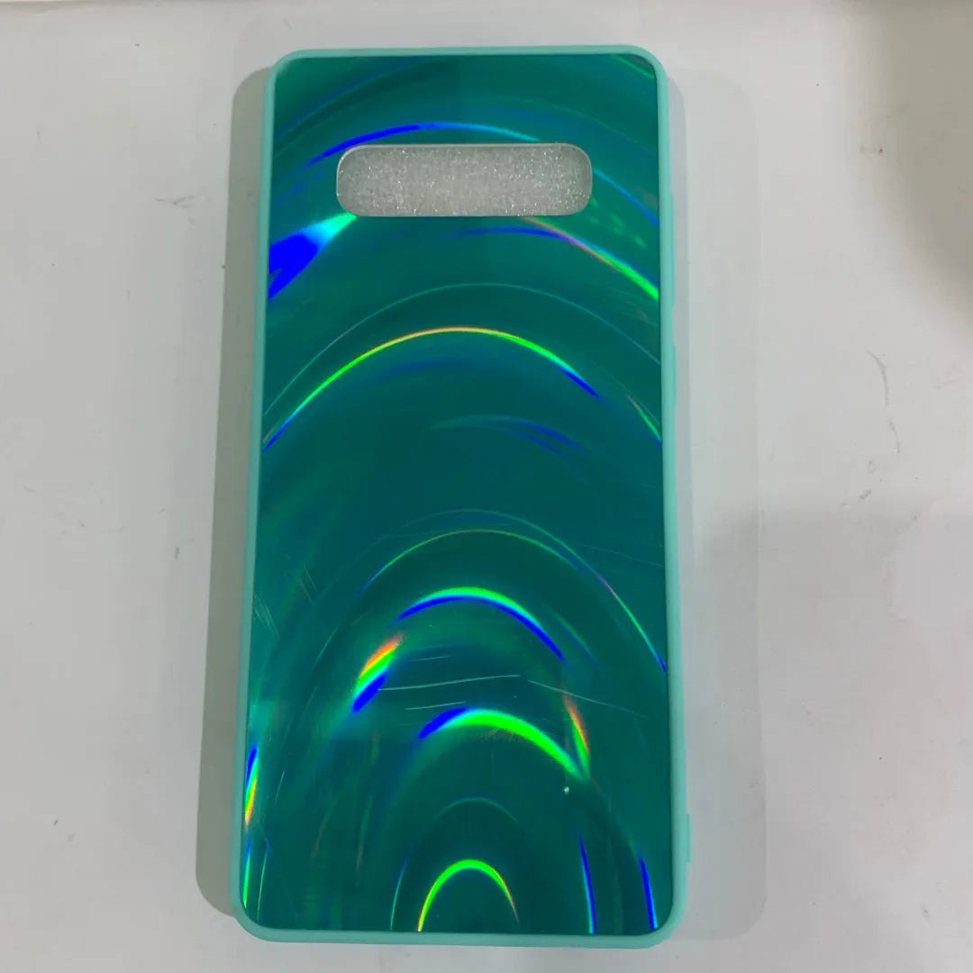 Marble pattern shockproof silicone phone case for Samsung Galaxy models on a table.