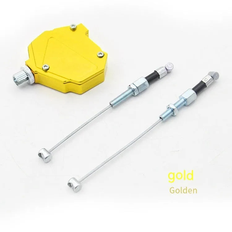 Aluminium alloy motorcycle clutch labour-saving box kit shown in multiple colour options.