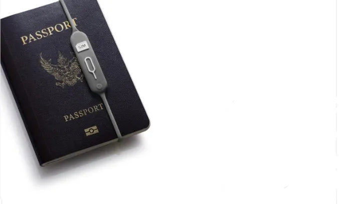 Green gray silicone card slot holder showing open design with card positions