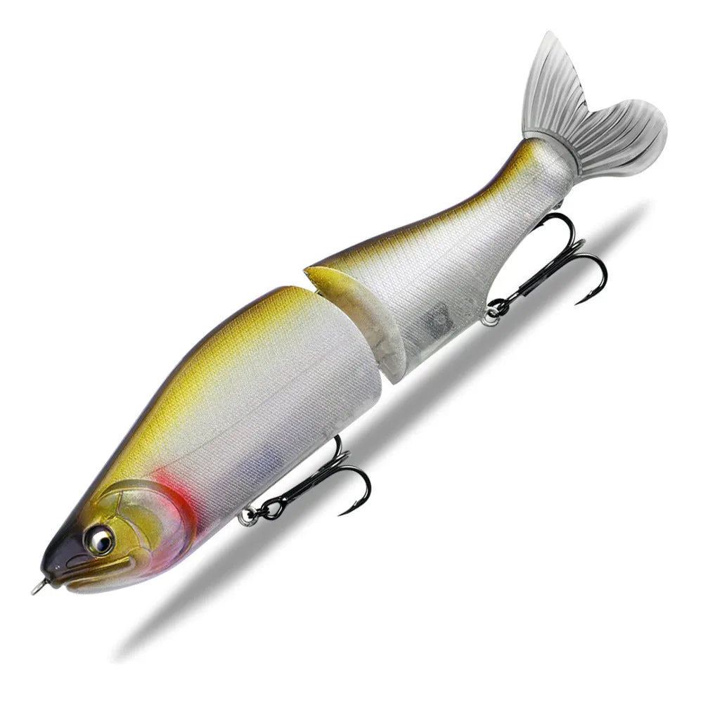 185mm hard plastic fishing lure for bass and pike in one of fifteen colour options