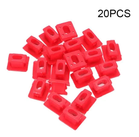 10 plastic snap clips for BMW E46 and X3 E83 interior door trim panel fastening