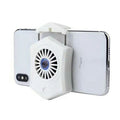 USB mobile phone radiator cooling fan for game consoles in black and white colour options