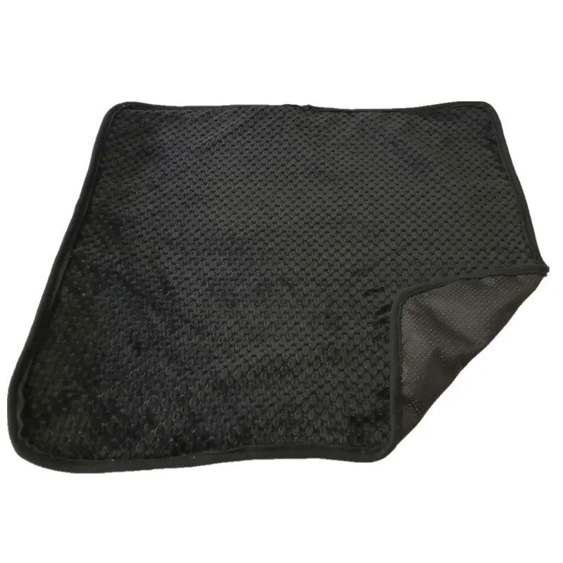 Dog urine pad in grey, blue, khaki or yellow, polyester, sizes M 65x50cm and L 100x72cm