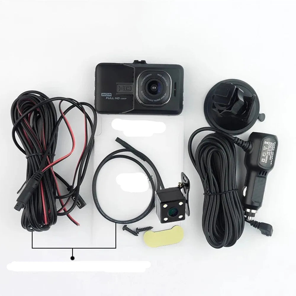 140° mini driving recorder, 12MP, 90x55x40mm, 220g, TF card up to 32G, USB AV HDMI, car charger powered