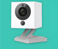 White small square indoor camera, 50 x 50 x 56mm, 1080P, 110° wide angle, night vision, 100g