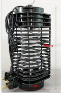 Black King Kong hanging electric mosquito killer device with a metal grid and UK three-pin plug.