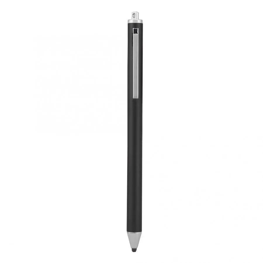 Fine tip metal stylus pen for touch screen tablets and smartphones in assorted colours.