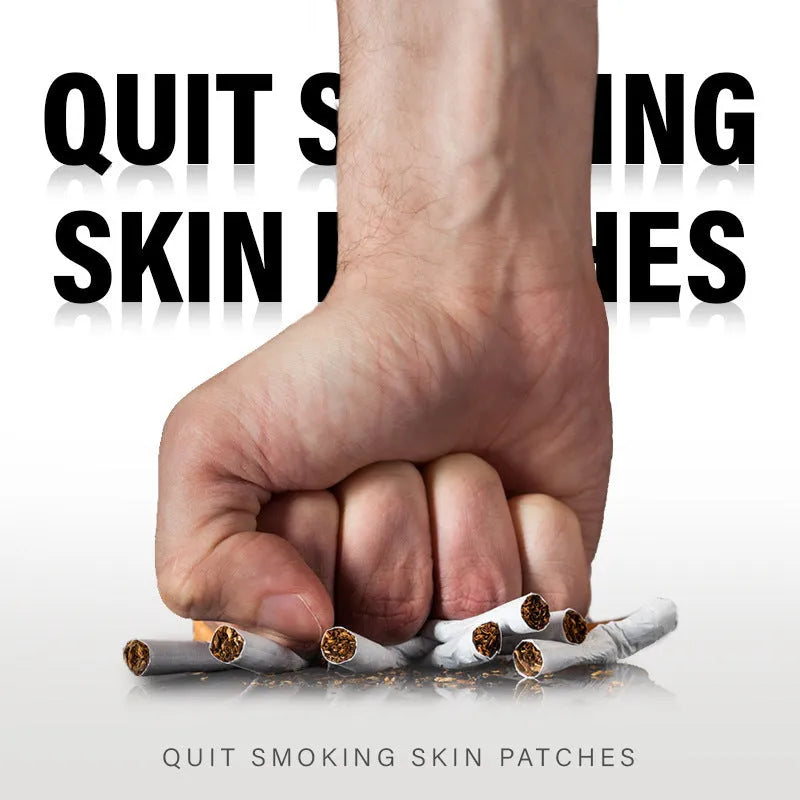 30-piece box of plant extract nicotine patches for smoking cessation