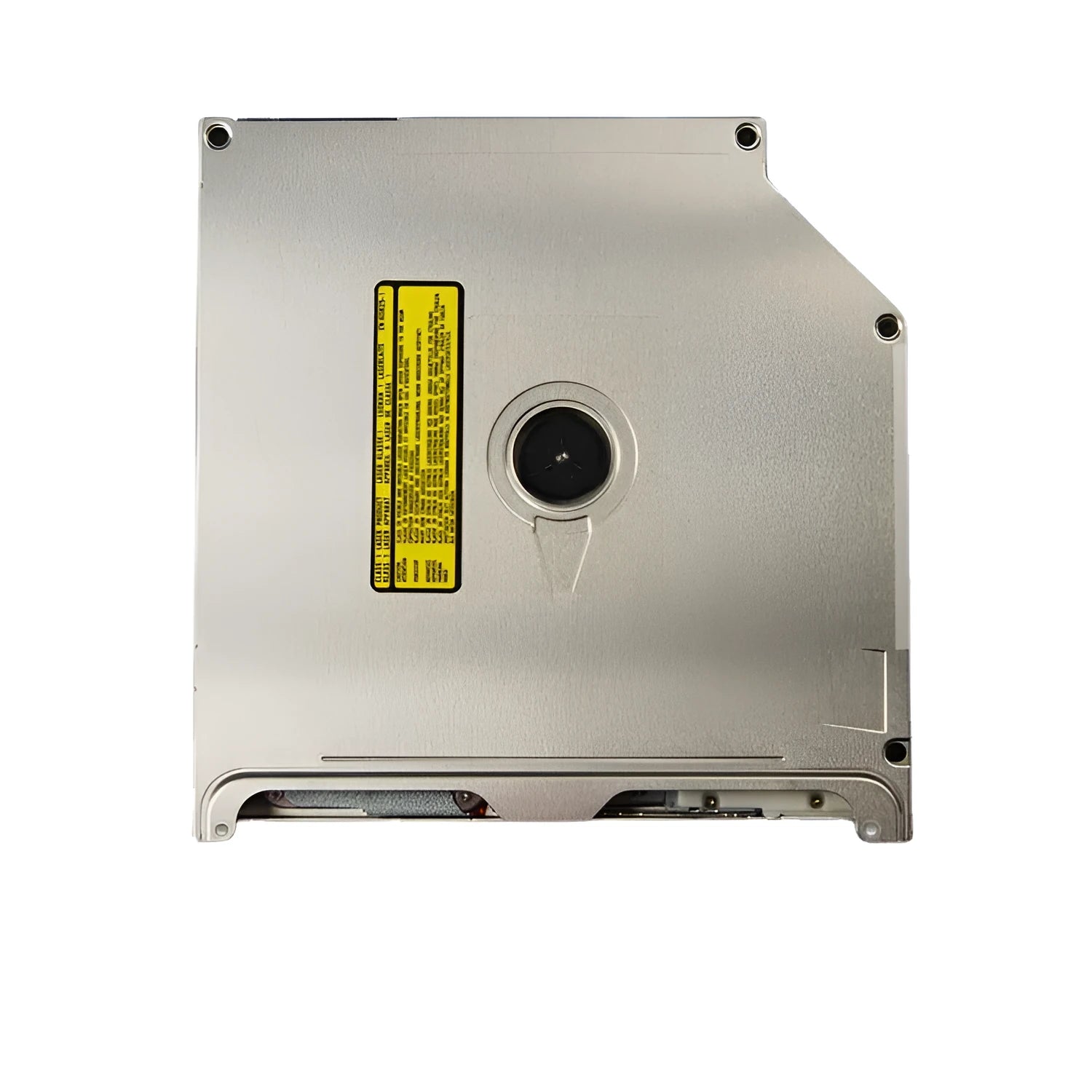 Silver internal optical drive for Apple MacBook Pro 13 laptop with SATA connector.
