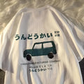 Loose fit cotton short sleeve T-shirt in black, white, or dark grey colours