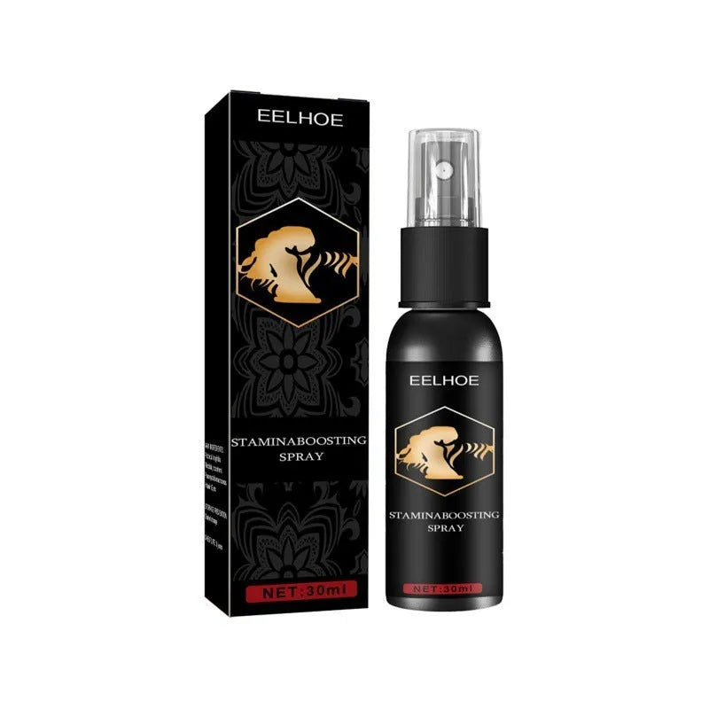 30ml men's treatment oil spray bottle for body moisturising and hip massage