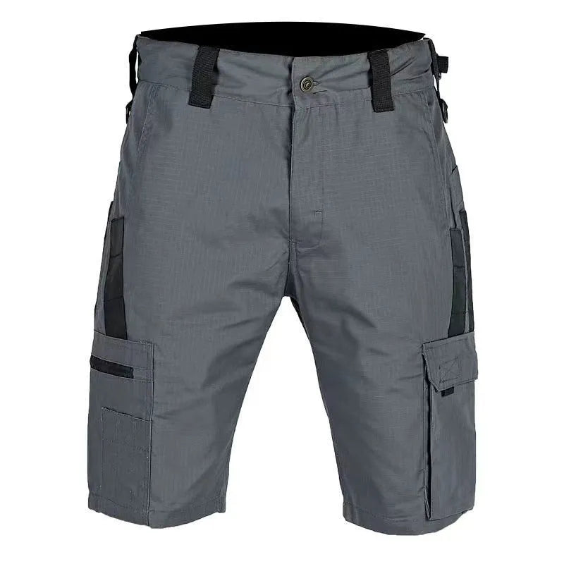 Elastic waist camouflage shorts available in multiple patterns including dark night and CP camouflage