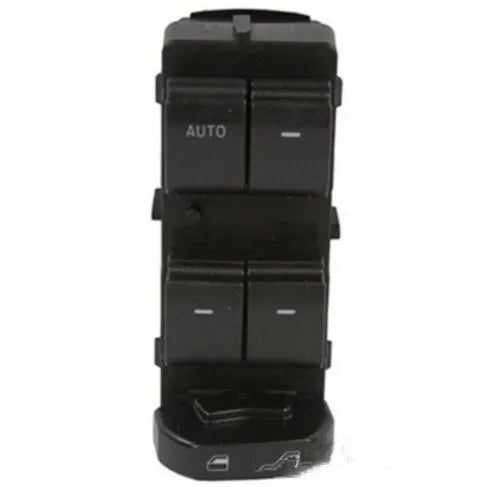Black Ford electric window regulator switch with part number BT4Z-14529-AA