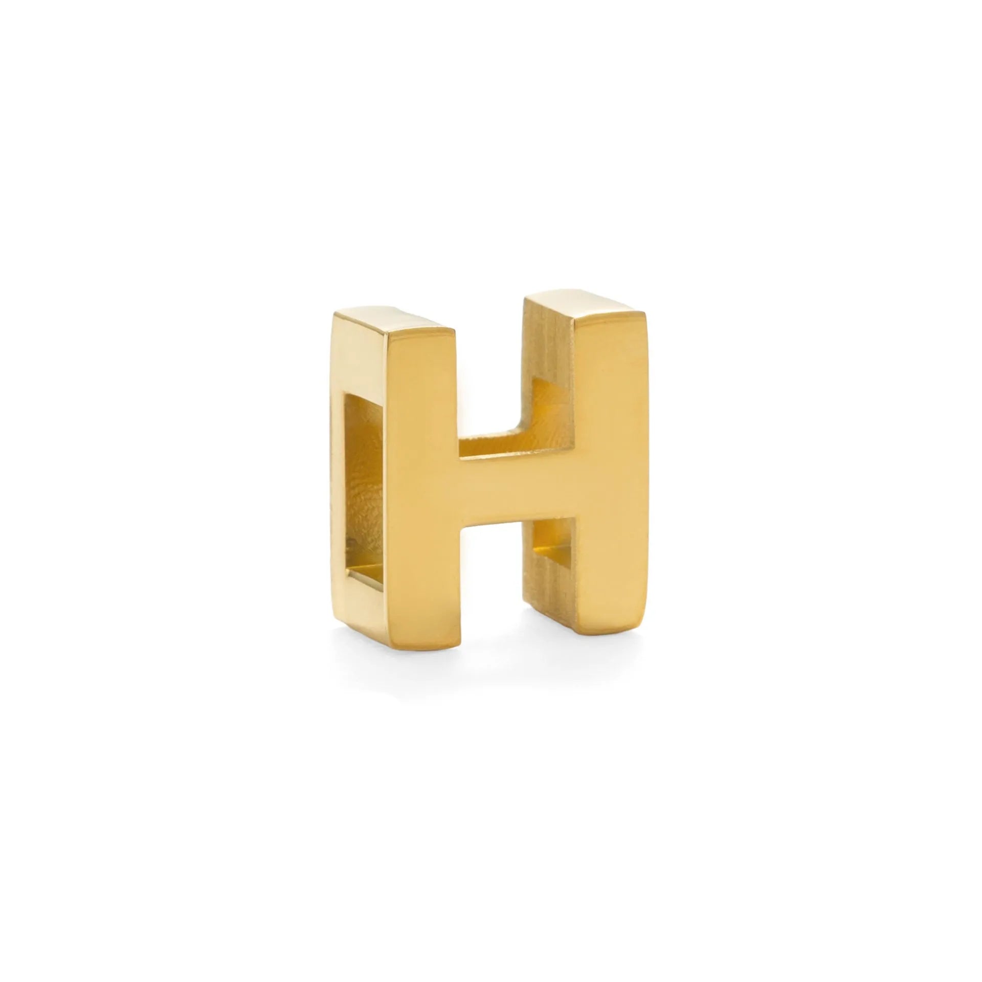 Titanium steel number letter necklace with 40.5cm chain and electroplated gold or silver finish