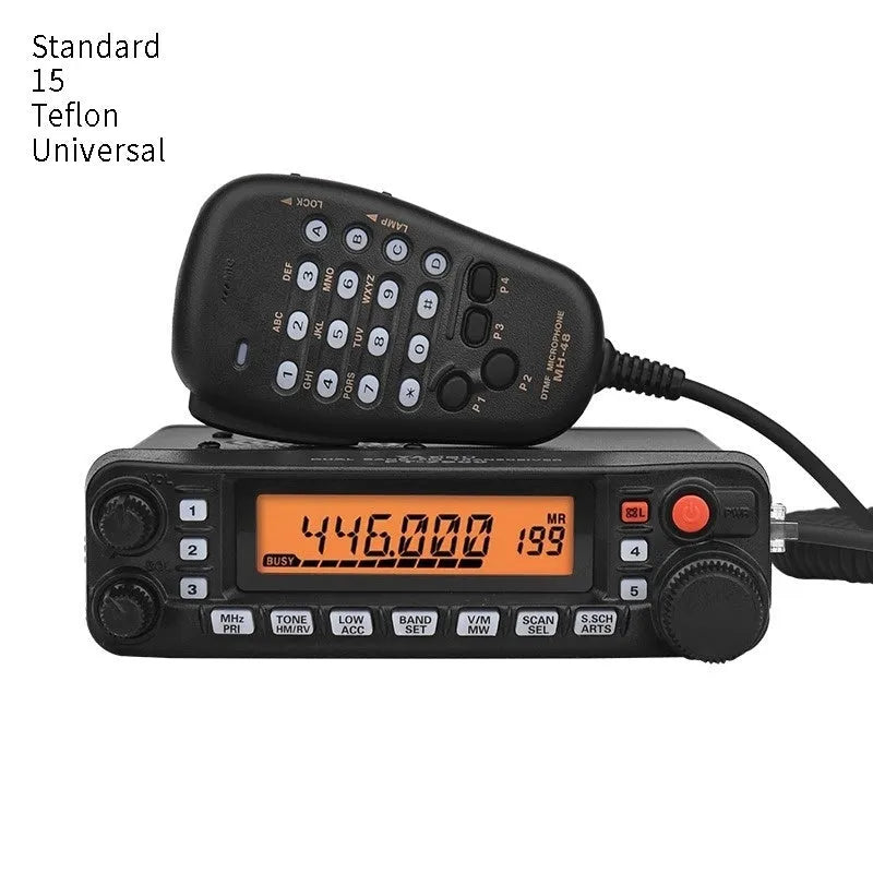 Car tour walkie-talkie with universal clamp mount and anti-interference function for convoy communication